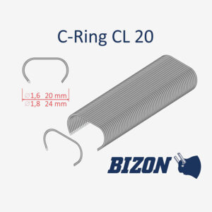 C-ring clips, type CL20x1.8