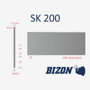 Brads type: SK 200